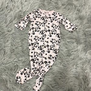 Sleep dress with knot